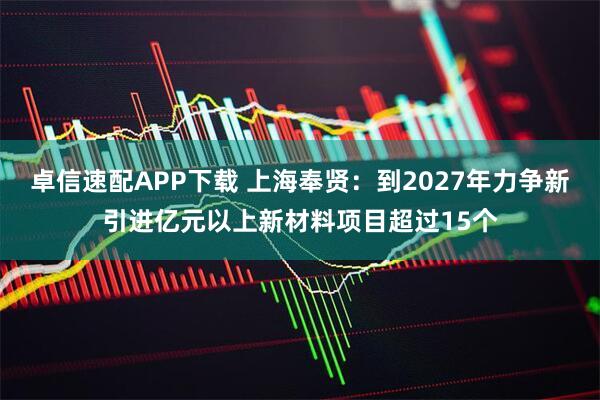 卓信速配APP下载 上海奉贤：到2027年力争新引进亿元以上新材料项目超过15个
