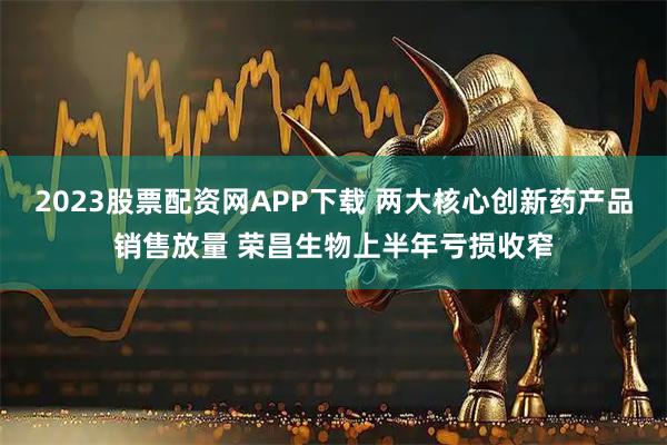 2023股票配资网APP下载 两大核心创新药产品销售放量 荣昌生物上半年亏损收窄